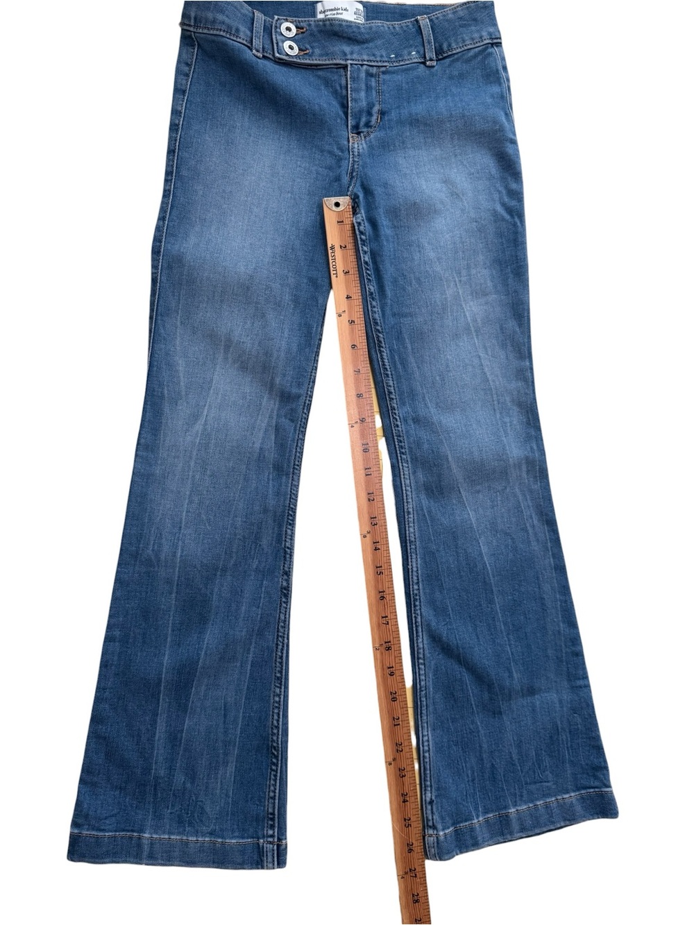 abercrombie kids | blue flare jeans - Picture 6 of 7